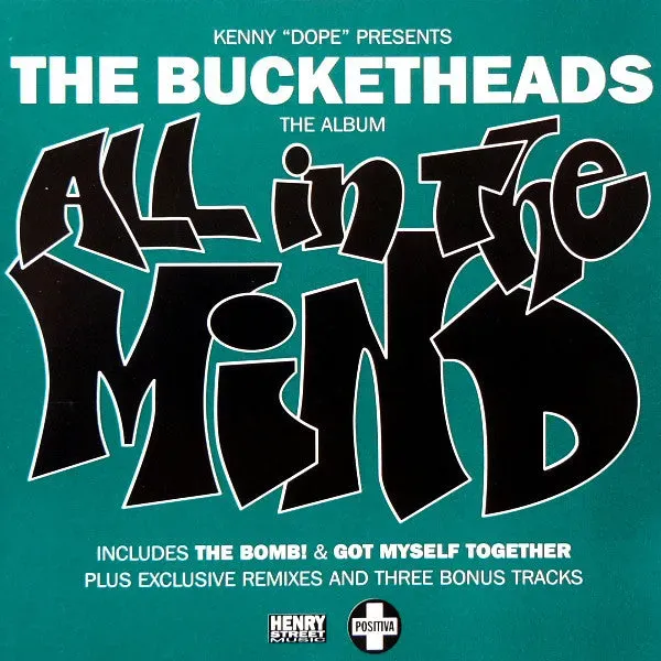 Bucketheads All In The Mind CD album house anni 90