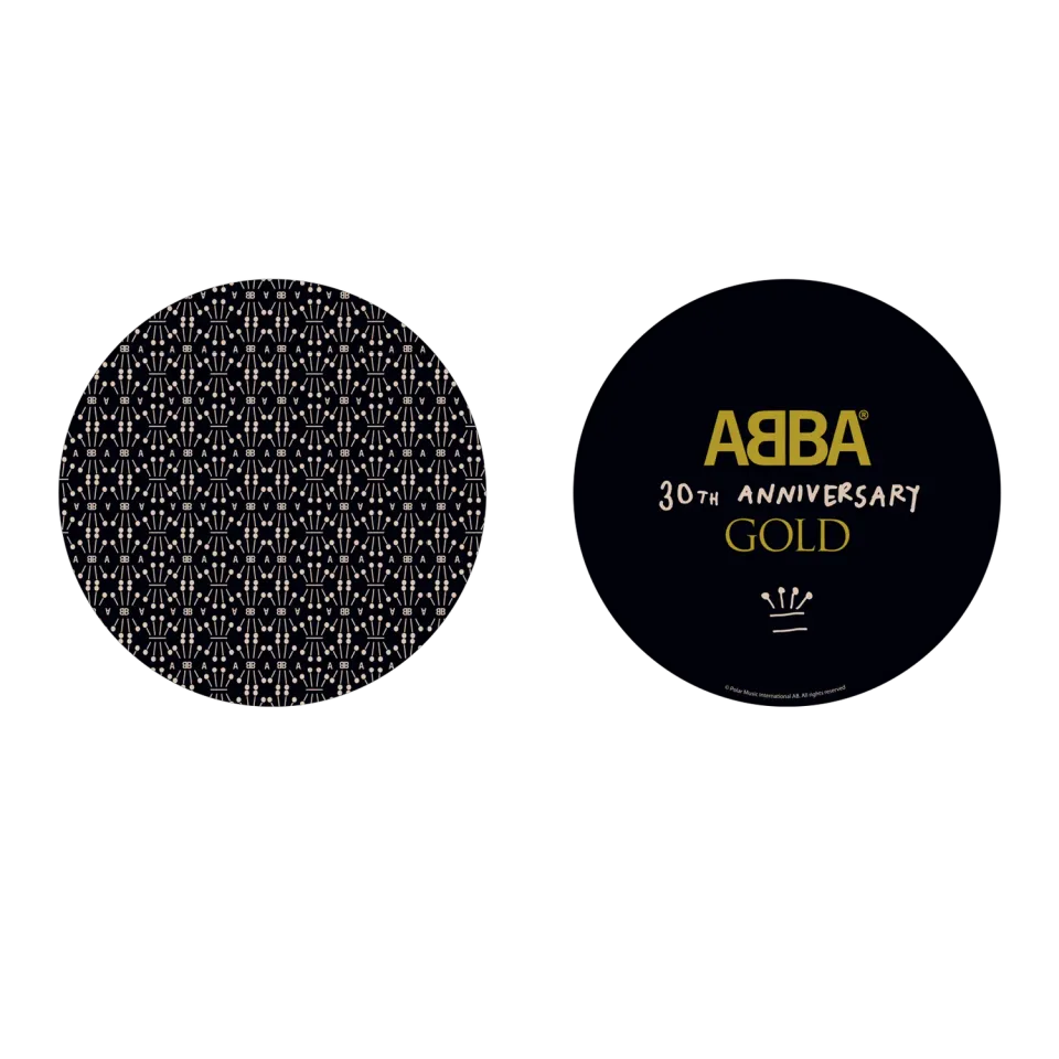 Polydor Abba Gold tappetino slipmat doppia faccia