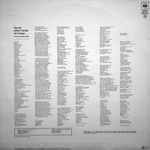 Bob Dylan Another Side Of Bob Dylan vinile LP folk