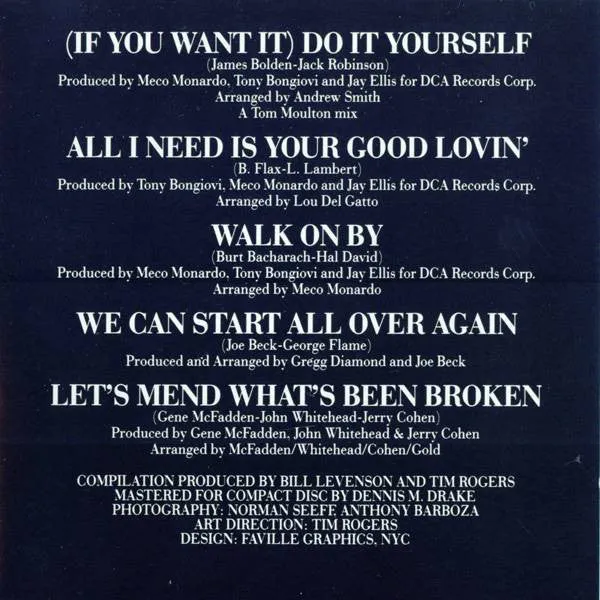 Gloria Gaynor Greatest Hits CD compilation disco 1988