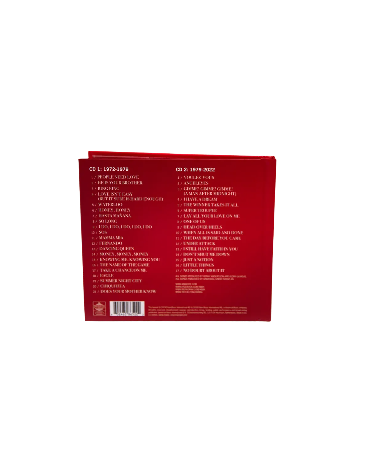 Polydor The Singles First Fifty Years 2CD raccolta