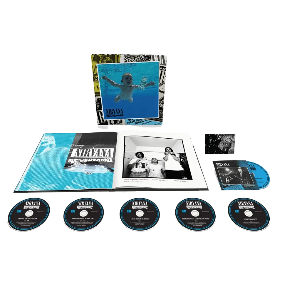 Polydor Records Nevermind 30th Anniversary Super Deluxe box 5CD+Blu-ray
